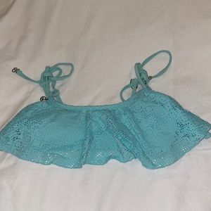 Mint Lace Swim Top